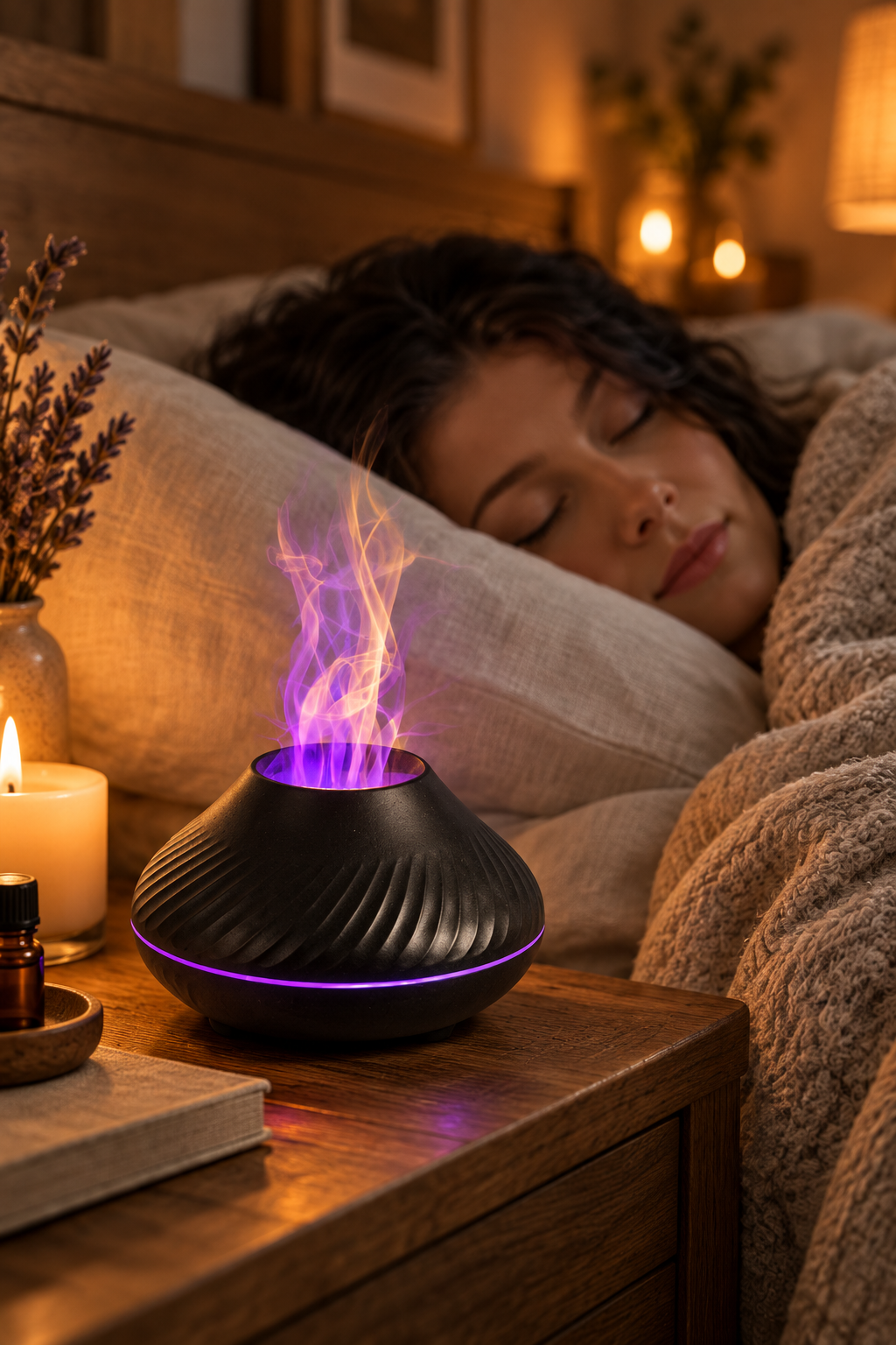 EmberTree™ Flame Diffuser + Nordic Senses Digital Bundle