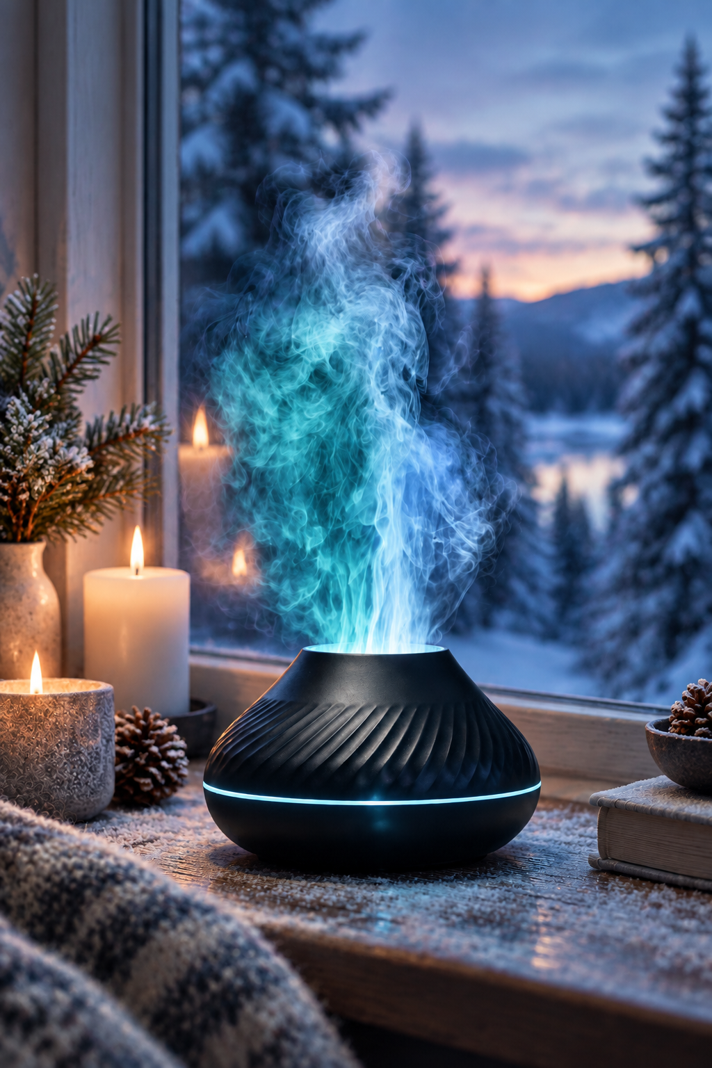 EmberTree™ Flame Diffuser + Nordic Senses Digital Bundle